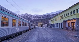 My train to Abisko, Sweden